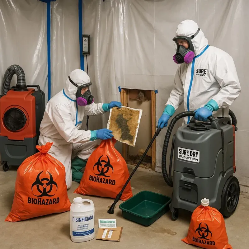 Contaminated Water Handling Protocols process in Mead, CO