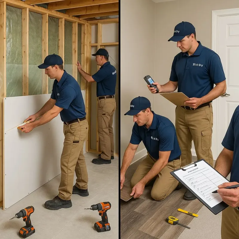 Repairs and Reconstruction process in Mead, CO